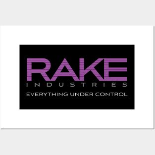 Rake Industries from the book MAGENTA by Warren Fahy Posters and Art